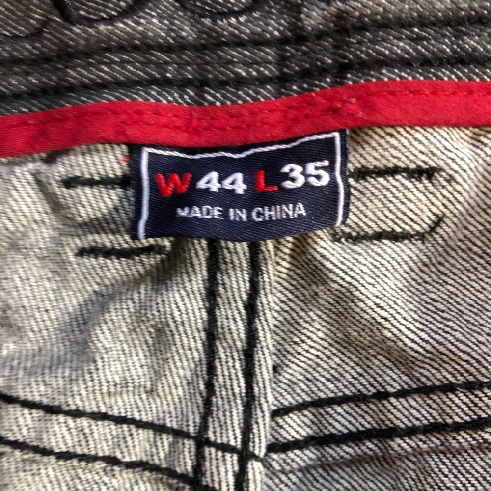 COPY - Coogi Black Washed Men’s Jeans Size 44x35 - Picture 7 of 8